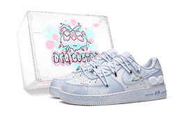 Nike: Голубые кроссовки  Air Force 1