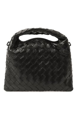 Bottega Veneta: Чёрная сумка 