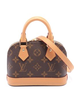 Louis Vuitton Pre-Owned: Коричневая сумка 