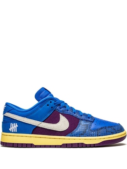 Nike: Синие кроссовки  Dunk Low SP