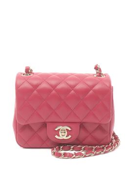 CHANEL Pre-Owned: Розовая сумка 