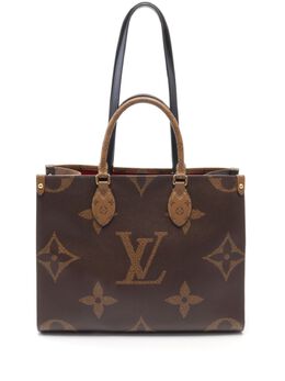 Louis Vuitton Pre-Owned: Коричневая сумка 
