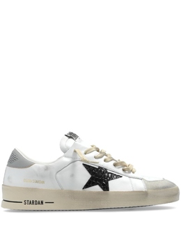 Golden Goose: Белые кроссовки  Stardan