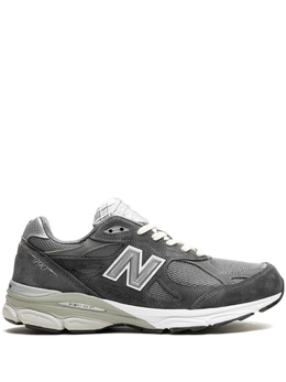 New Balance: Серые кроссовки  990