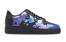 Nike: Чёрные кроссовки  Air Force 1