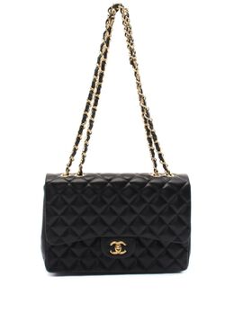 CHANEL Pre-Owned: Чёрная сумка 