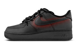 Nike: Чёрные кроссовки  Air Force 1