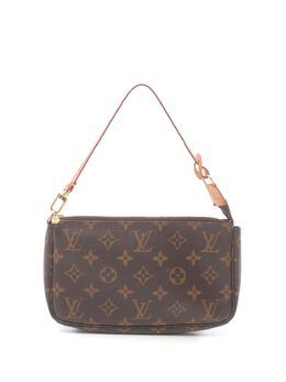 Louis Vuitton Pre-Owned: Коричневый клатч 