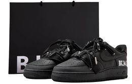 Nike: Чёрные кроссовки  Air Force 1