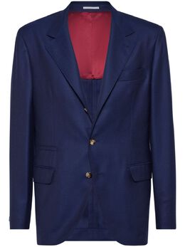 Brunello Cucinelli: Голубые пиджаки 