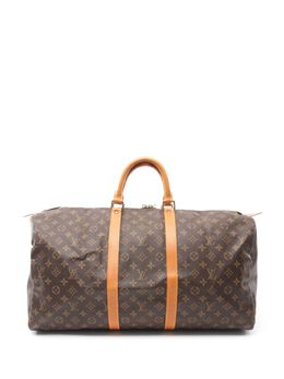 Louis Vuitton Pre-Owned: Коричневая сумка 