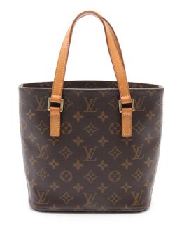 Louis Vuitton Pre-Owned: Коричневая сумка-шоппер 