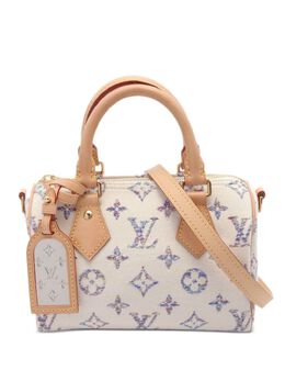 Louis Vuitton Pre-Owned: Белая сумка 