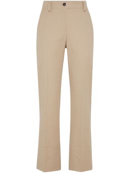 Brunello Cucinelli: Бежевые брюки 