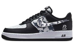 Nike: Чёрные кроссовки  Air Force 1