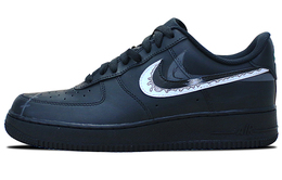 Nike: Чёрные кроссовки  Air Force 1