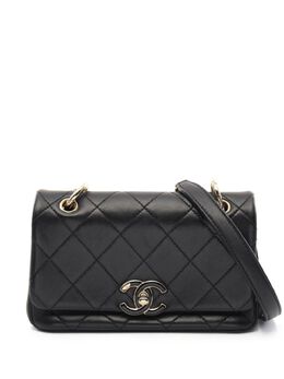 CHANEL Pre-Owned: Чёрная сумка 