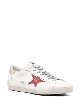 Golden Goose: Белые кеды  Super Star