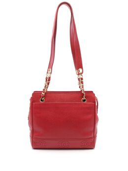 CHANEL Pre-Owned: Красная сумка 