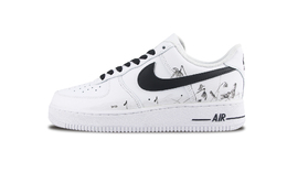 Nike: Чёрные кроссовки  Air Force 1