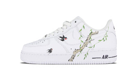 Nike: Чёрные кроссовки  Air Force 1