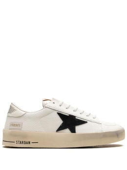 Golden Goose: Белые кроссовки  Stardan