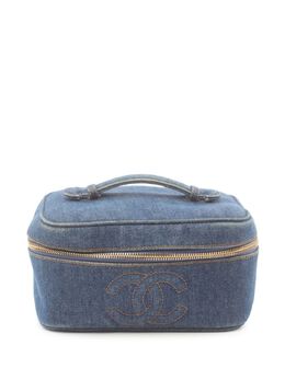 CHANEL Pre-Owned: Голубая сумка 