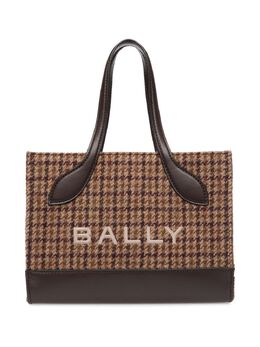 Bally: Коричневая сумка-шоппер 