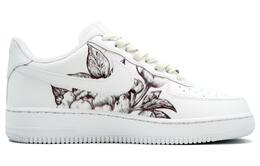 Nike: Белые кроссовки  Air Force 1 Low