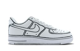 Nike: Белые кроссовки  Air Force 1