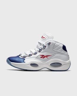 Reebok: Голубые кроссовки  Question Mid