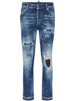 DSQUARED2: Рваные джинсы 