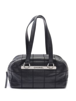 CHANEL Pre-Owned: Чёрная сумка 