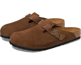 Birkenstock: Тёмные сабо  Boston