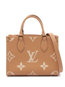 Louis Vuitton Pre-Owned: Бежевая сумка 