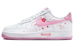 Nike: Розовые кроссовки  Air Force 1