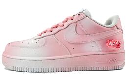 Nike: Розовые кроссовки  Air Force 1