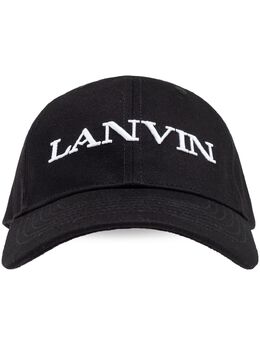 Lanvin: Чёрная кепка 