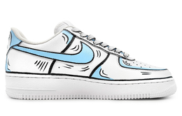 Nike: Голубые кроссовки  Air Force 1