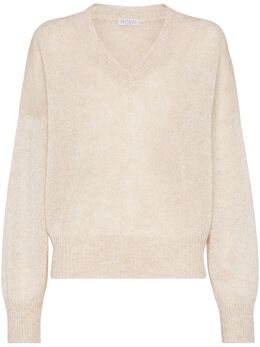 Brunello Cucinelli: Бежевый свитер 