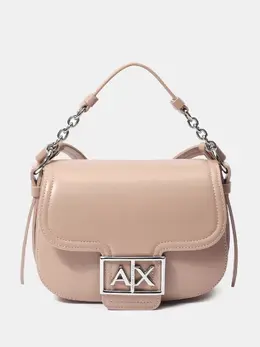 Armani Exchange: Розовая сумка 