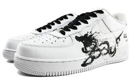 Nike: Чёрные кроссовки  Air Force 1