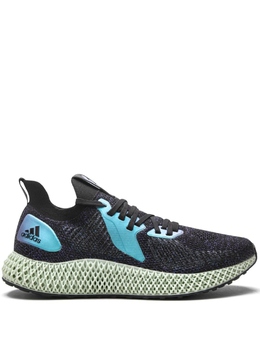 Adidas: Чёрные кроссовки  AlphaEdge 4D