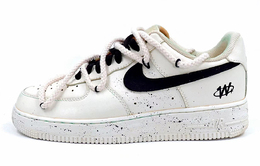 Nike: Жёлтые кроссовки  Air Force 1