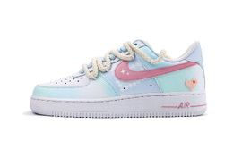 Nike: Розовые кроссовки  Air Force 1