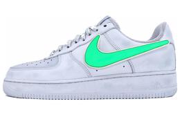 Nike: Серые кроссовки  Air Force 1