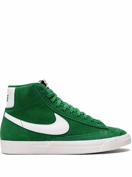 Nike: Зелёные кеды  Blazer Mid 77