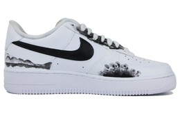 Nike: Чёрные кроссовки  Air Force 1