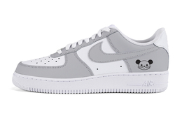 Nike: Серые кроссовки  Air Force 1