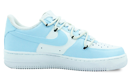 Nike: Голубые кроссовки  Air Force 1